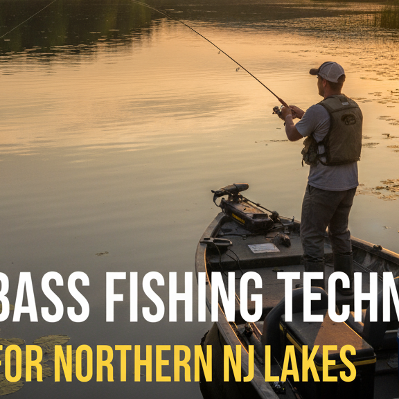largemouth bass fishing northern new jersey lakes