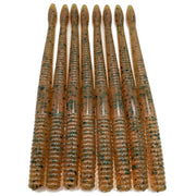 6’’ Finesse Worm | Motor Oil - Fishing Baits & Lures