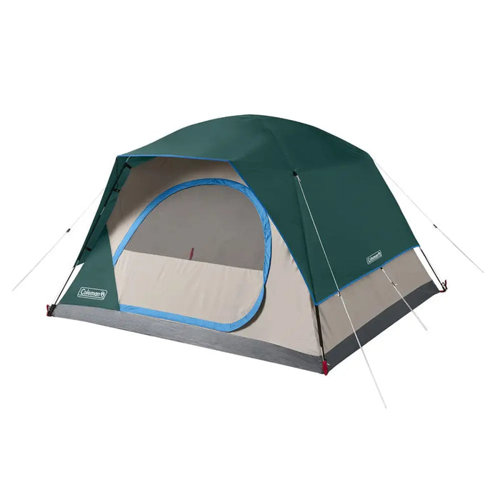Coleman Skydome 4-Person Camping Tent - Evergreen - Tents