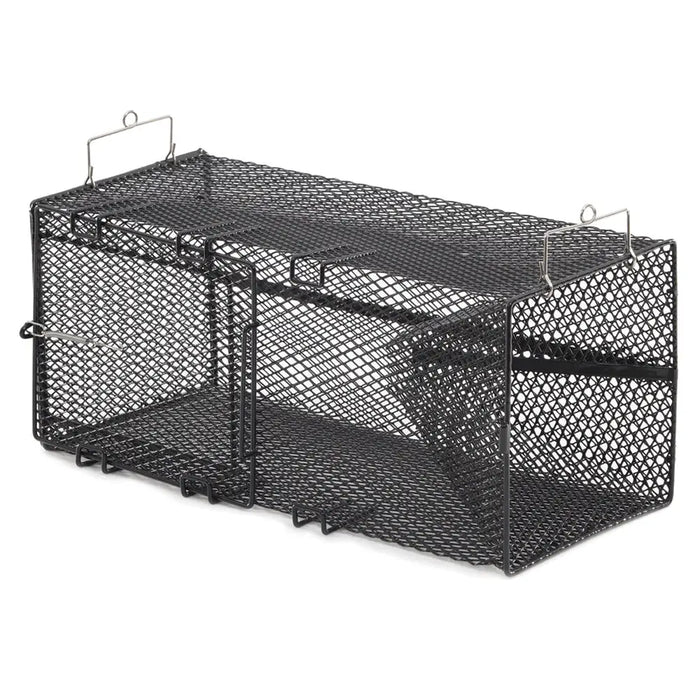 Frabill Black Pinfish Rectangular Trap - 18’’ x 12’’ x 8’’