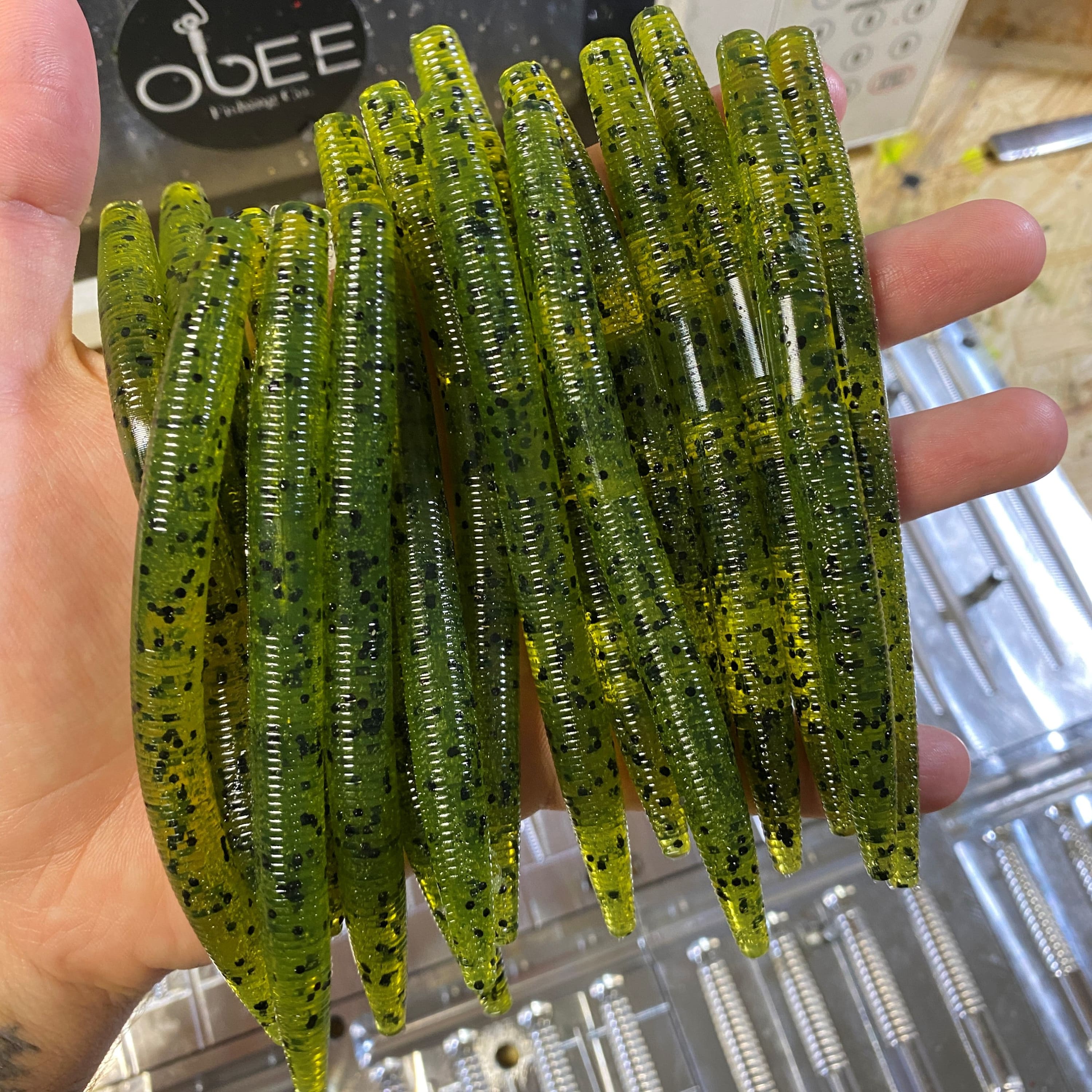 Obee Stick Worm - Watermelon Seed - Fishing Baits & Lures