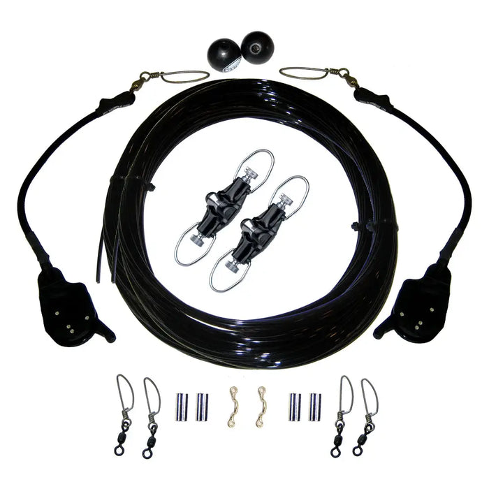 Rupp Single Rigging Kit W/Lok-Ups & Nok-Outs - 160’ Black