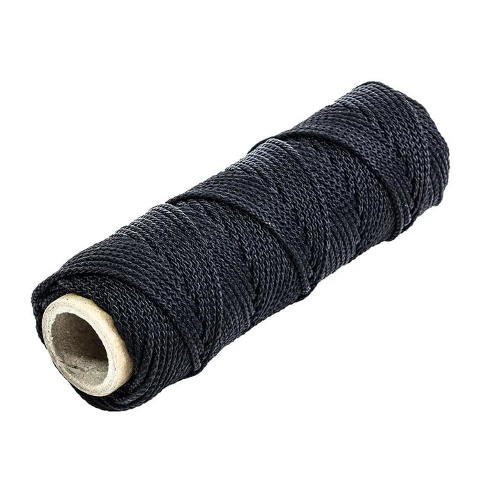 Tigress 100’ of 300lb Nylon Braid - Black - Outrigger