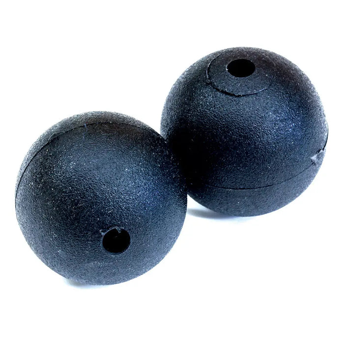 Tigress Black Plastic Outrigger Stops - 1-1/4’’ - Pair