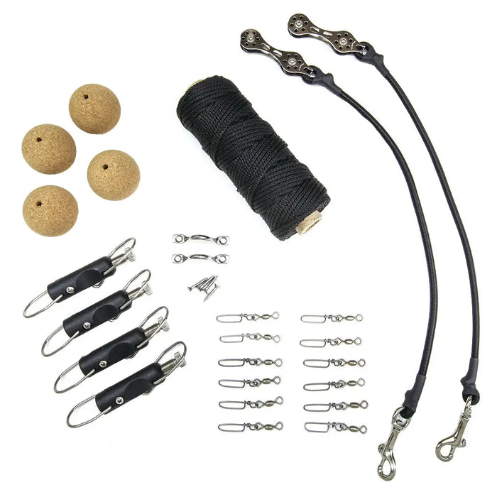 Tigress Ultimate Rigging Kit - Black Nylon - Outrigger