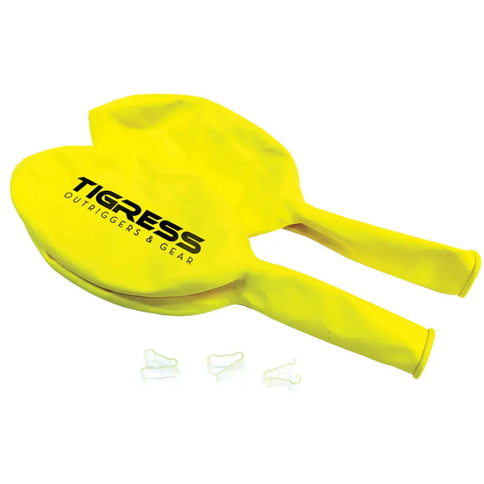 Tigress Yellow Helium Balloons - Kite Fishing
