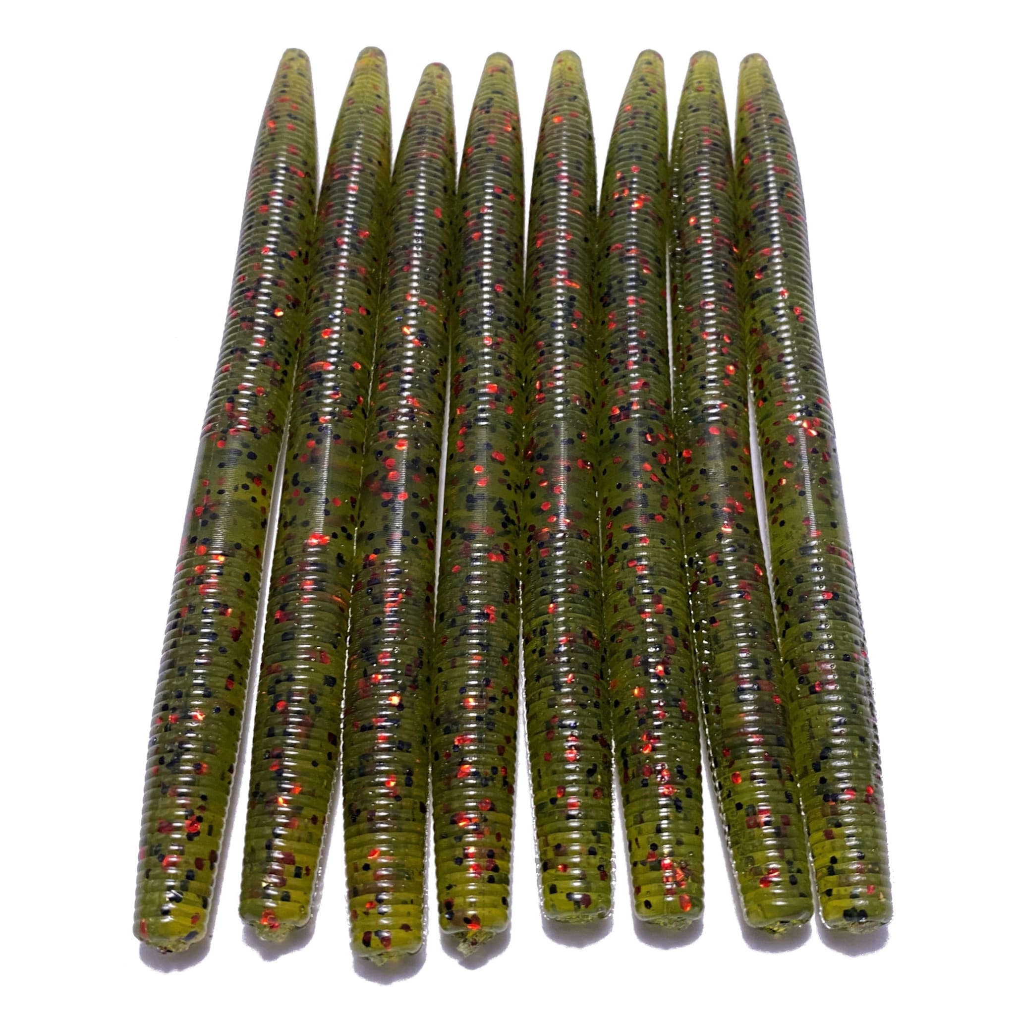 Obee 5 Stick Worm - Watermelon Red – Obee Fishing Co.