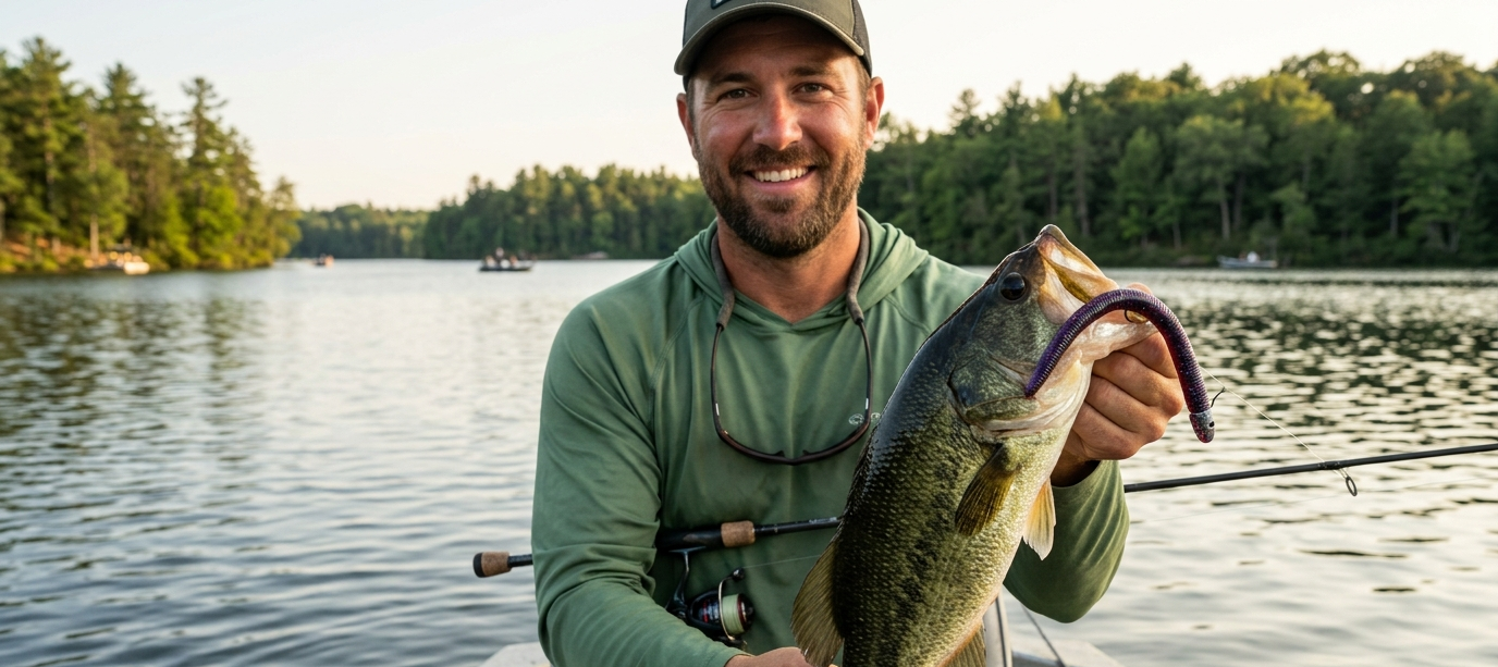 The Best Soft Plastic Colors for Bass Fishing in Every Season