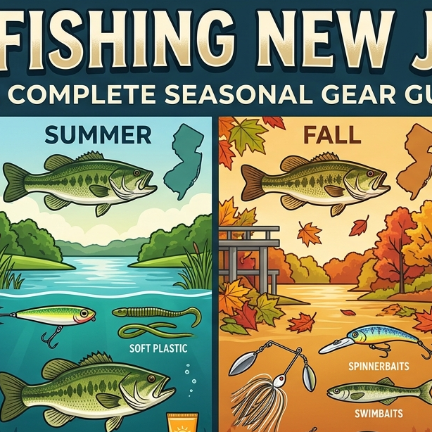 Bass fishing New Jersey — complete seasonal gear guide