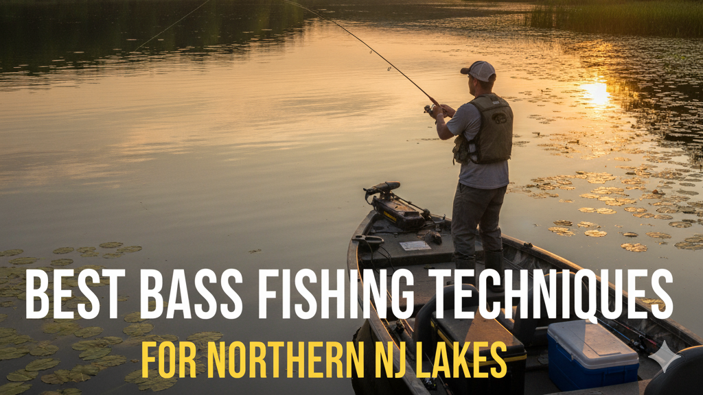 largemouth bass fishing northern new jersey lakes