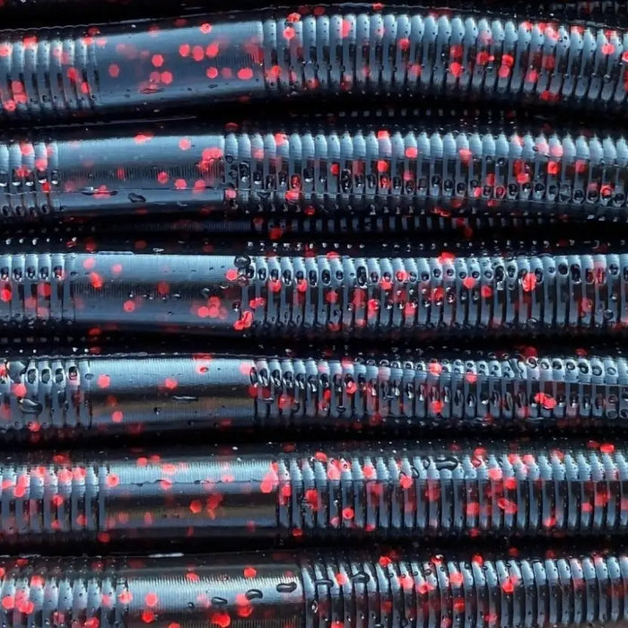 Chartreuse Tipped Stick Worms: The Secret Weapon in Bass Fishing - Obee Fishing Co.