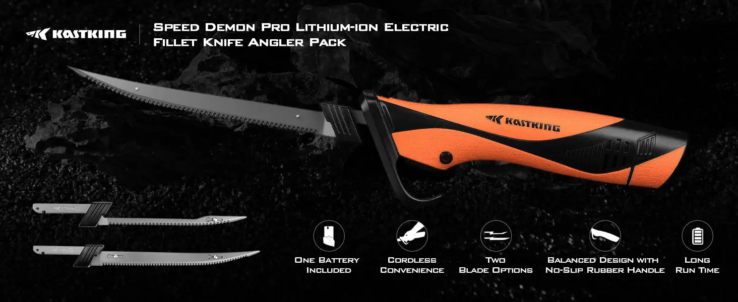 KastKing Lithium-ion Electric Fillet Knife (Speed Demon