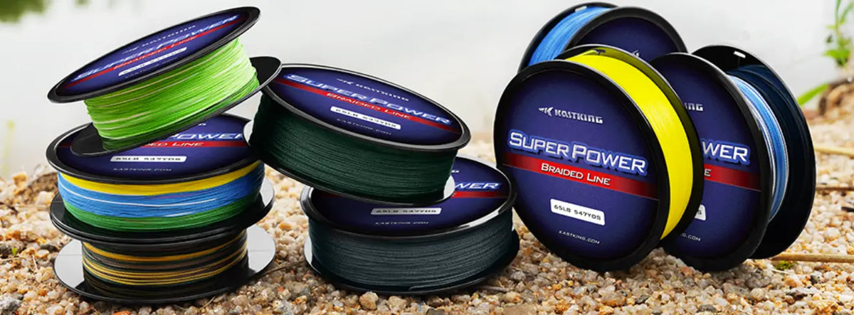 superpower braided fishing line KastKing and Lure Kit, 4X Braid Line with Hard & Soft Baits, Topwater, Jigs, Rigs&Jerkbaits, Complete Freshwater Fishing Gear Set for Bass,Trout & Walleye,Gift for Men you can count on Braid to become your next favorite braided fishing lines KastKing SuperPower Braided Fishing Line