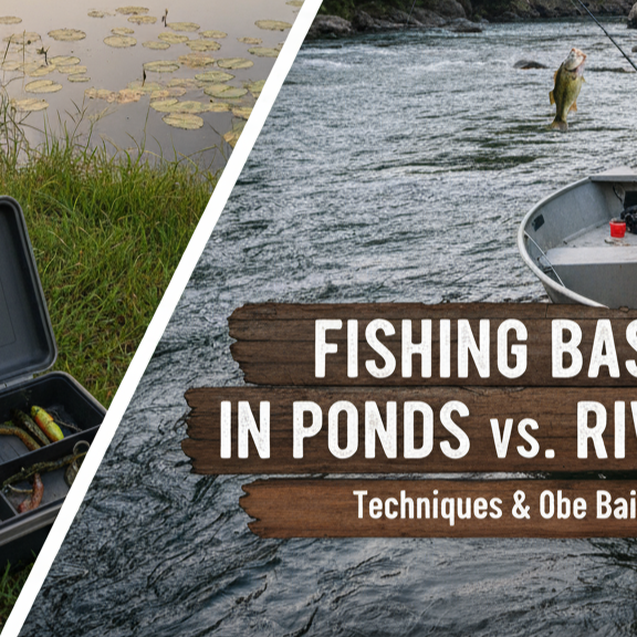 fishing for bass in rivers vs ponds