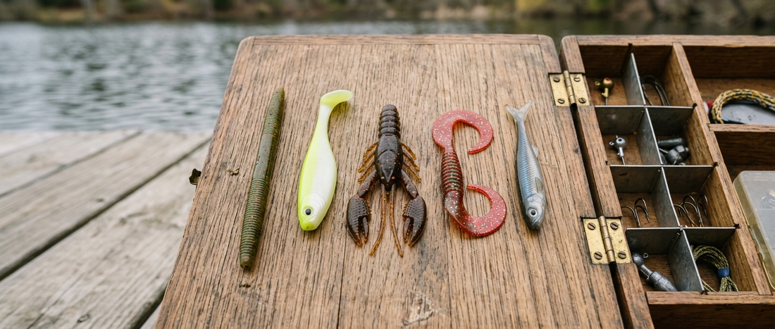 op 5 soft plastic baits for bass fishing in 2026