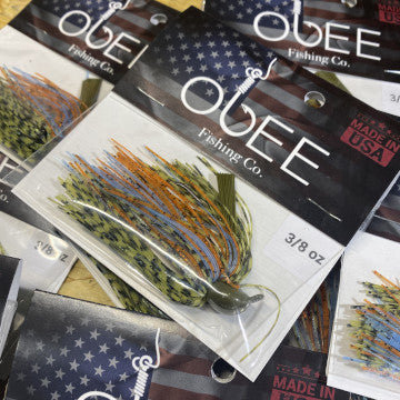 Obee Bass Jig – Premium Hand-Tied Flipping Jigs – Obee Fishing Co.