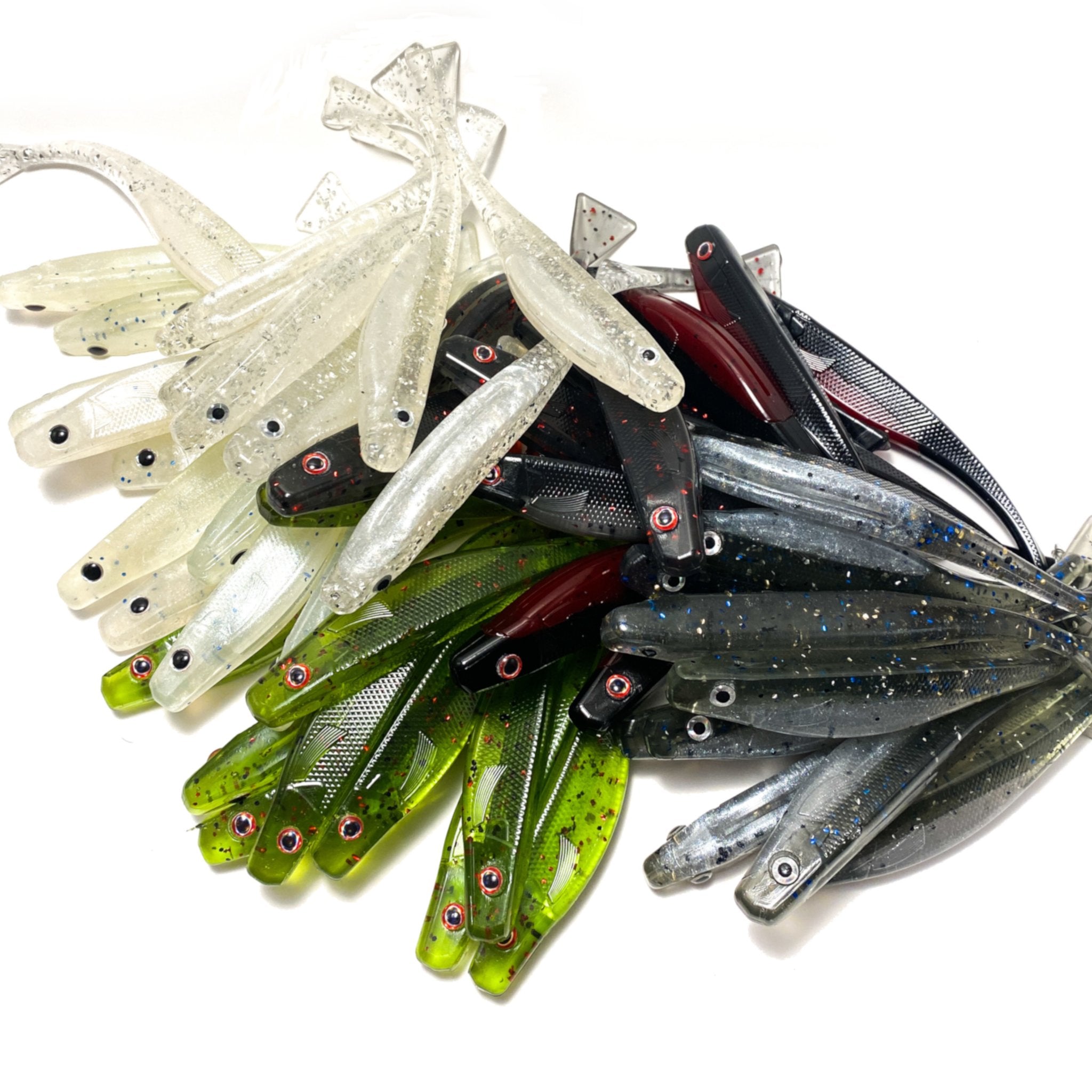 Customized Soft Plastic Bait Bags For Fishing Worm