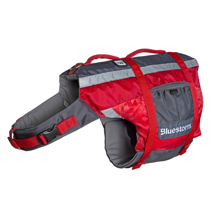 Bluestorm Dog Paddler Life Jacket - Nitro Red - Small