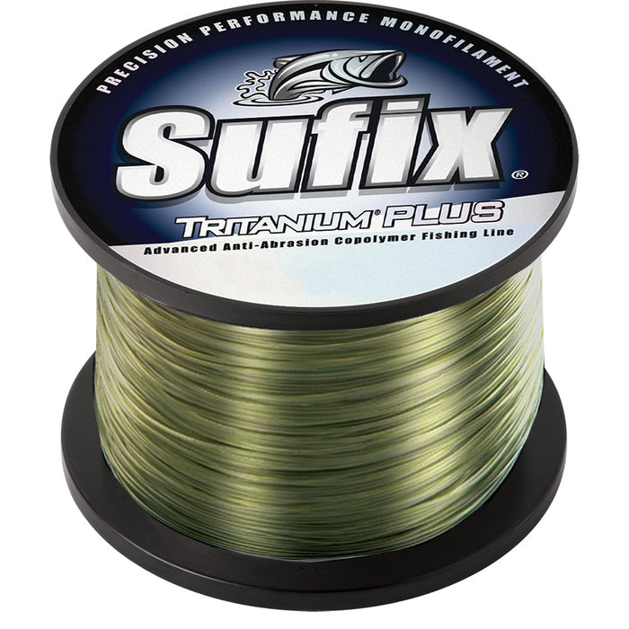 Sufix Tritanum Plus - 12lb - Dark Green - 1200 yds