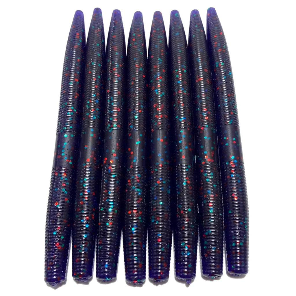 fish blinkie worm lure 5