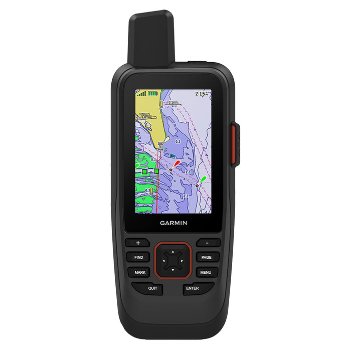 Garmin GPSMAP 86sci Handheld w/inReach  BlueChart g3 Coastal Charts