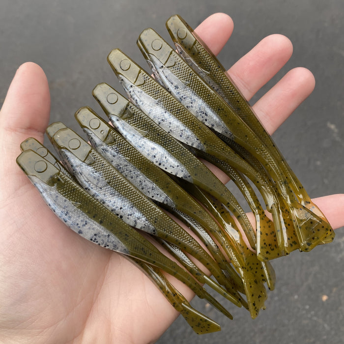 Obee 5" Jerk Minnow – Baby Bass (6-Pack)