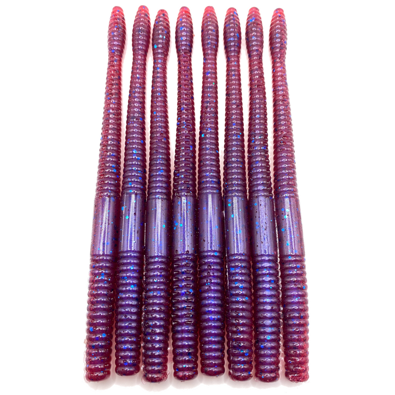 6" Finesse Worm | Plum