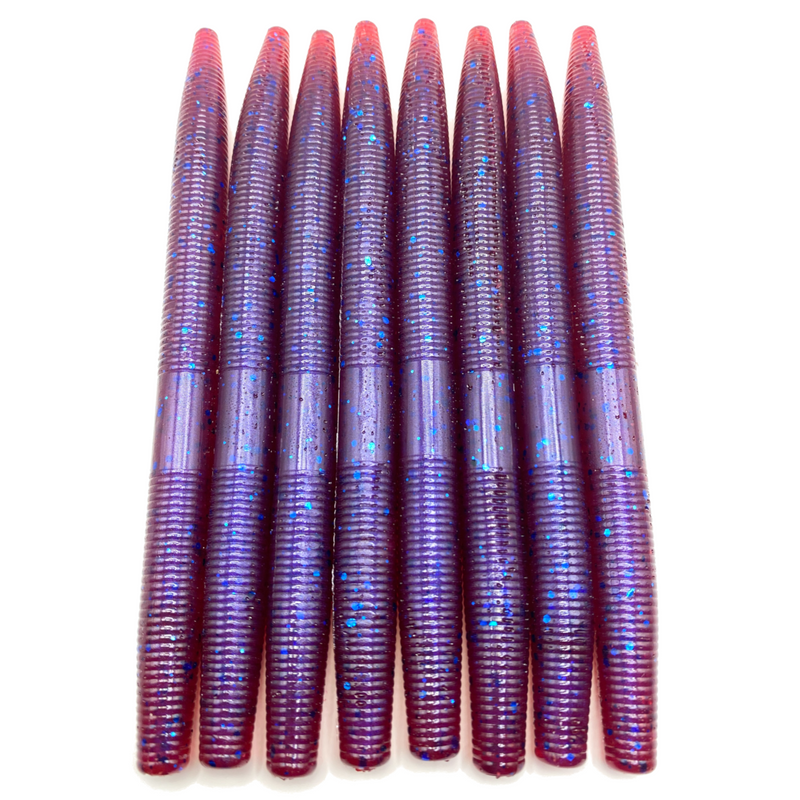 5" Stick Worm | Plum