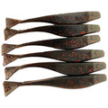 5’’ Jerk Minnow | Black n Red - Fishing Baits & Lures