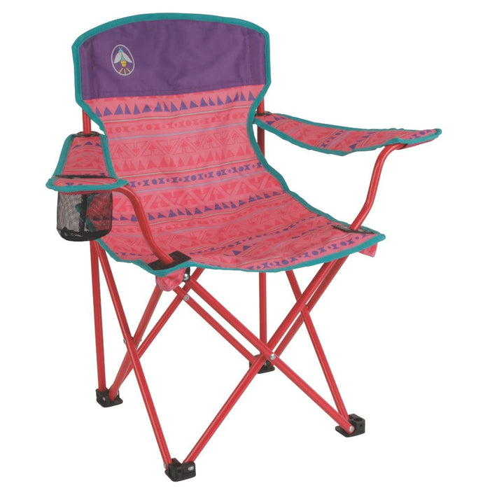 Coleman Kids Quad Chair - Pink - Camping