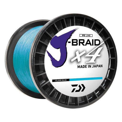 Daiwa J-BRAID x4 Braided Line - 30 lbs - 300 yds - Island