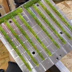 6" Finesse Worm | Firetiger Chartreuse