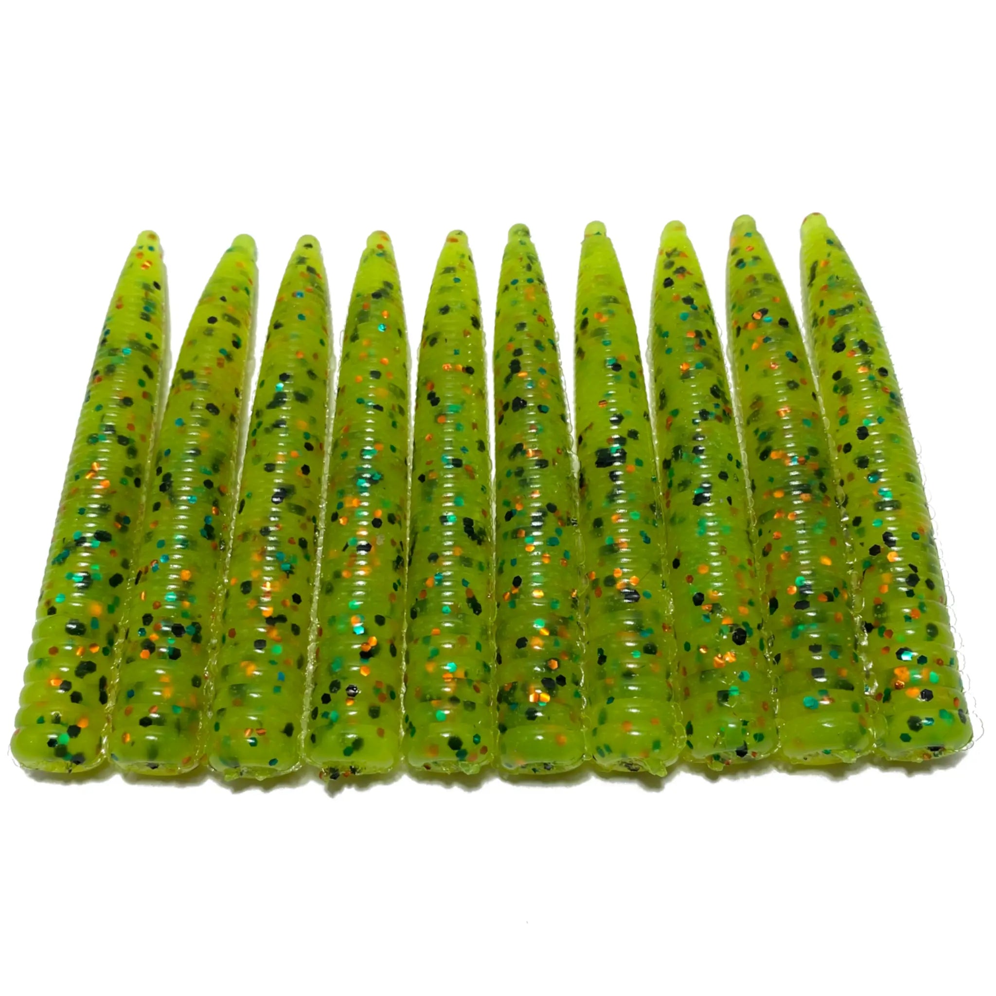 3 in plastic fishing lures 3" Ned Stick – Black Gold Flake