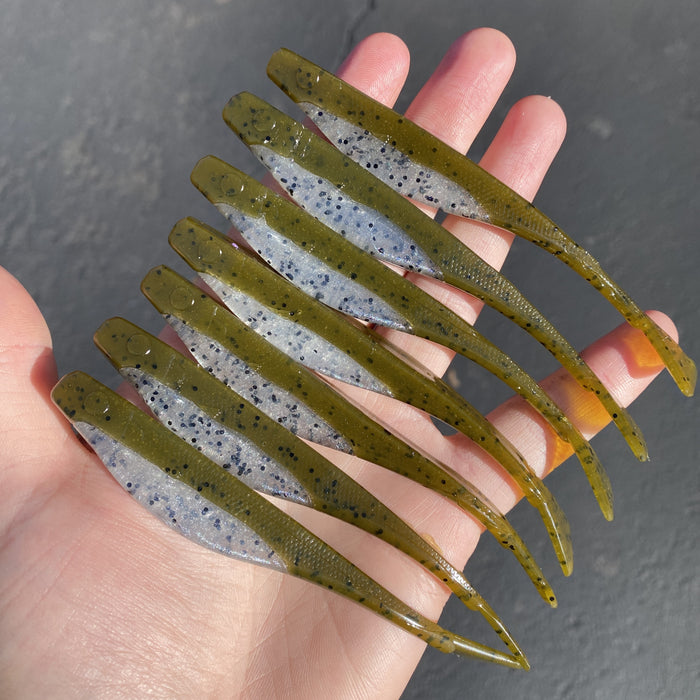 Obee 5" Jerk Minnow – Baby Bass (6-Pack)