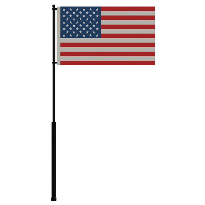 Mate Series Flag Pole - 36’’ w/USA Flag - Fishing