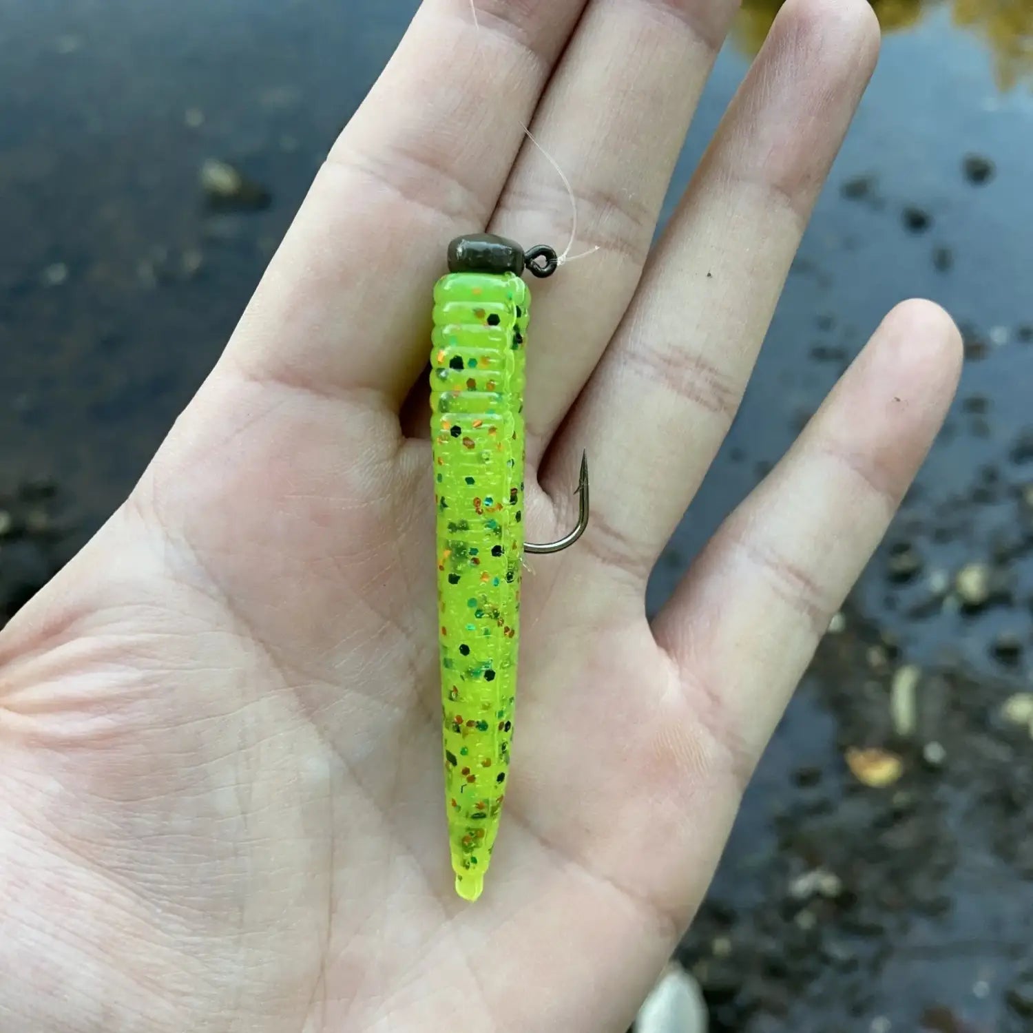 3’’ Ned Stick | Firetiger Chartreuse - Fishing Baits & Lures