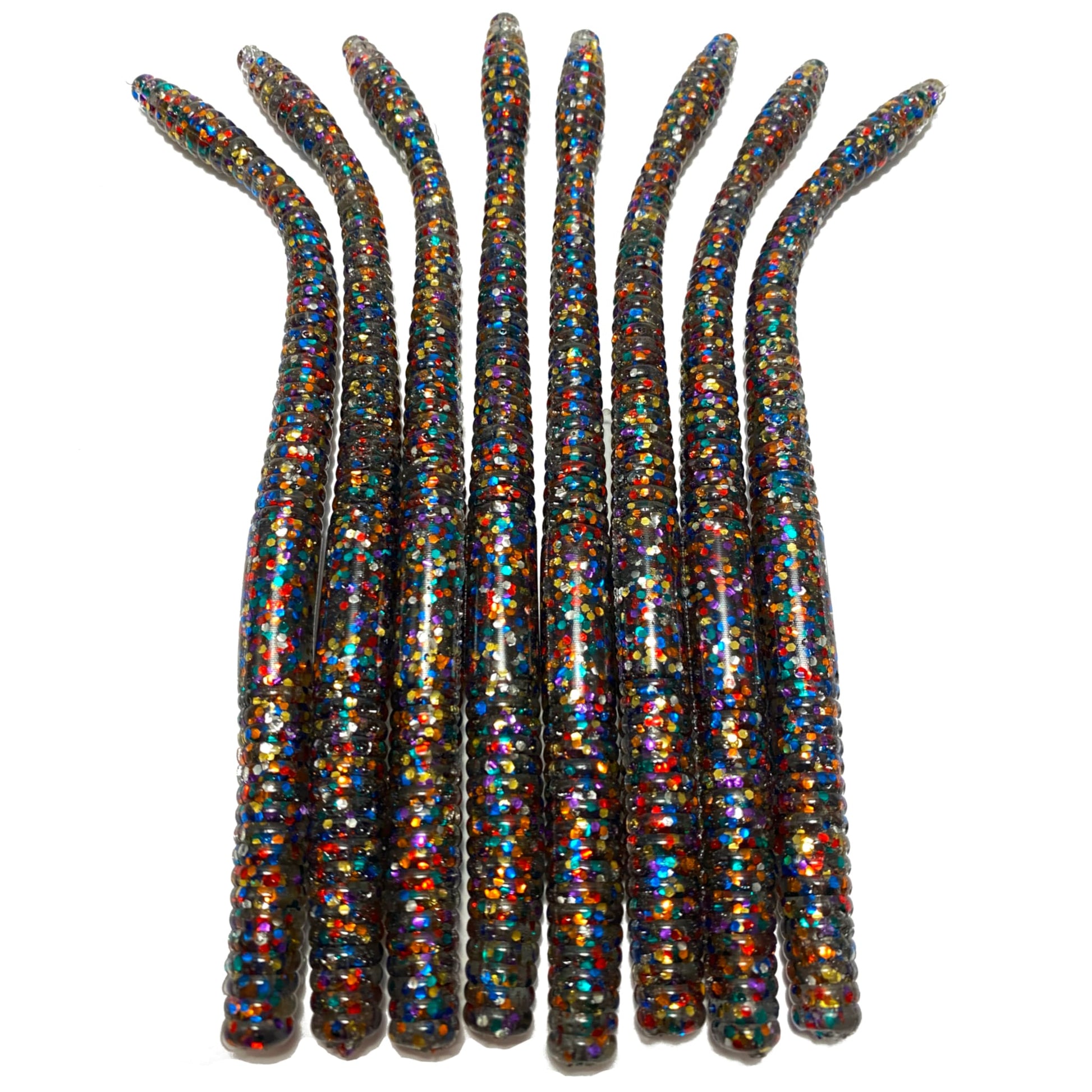 Obee 6 Finesse Worm - Confetti - 6 Finesse Worm