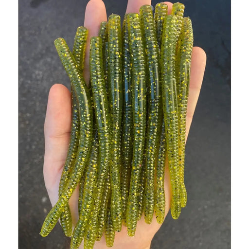 6’’ Finesse Worm | Watermelon Magic - Fishing Baits & Lures