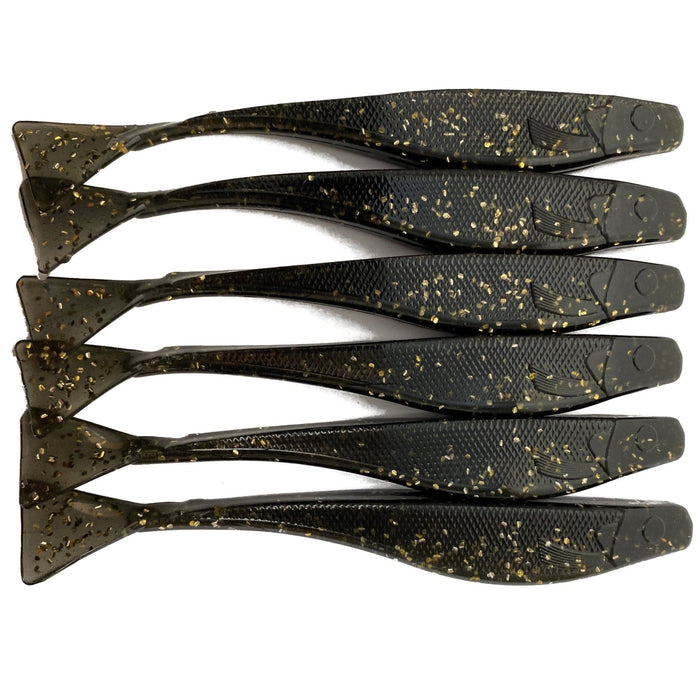 Obee Jerk Minnow - Black n Gold - Obee Fishing Co.