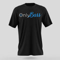 OnlyBass Black T-Shirt - Full Logo Front - S - T-Shirt
