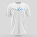 OnlyBass White T-Shirt - Full Logo Front - S - T-Shirt