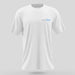 OnlyFish White T-Shirt – Chest Logo Edition - S - T-Shirt