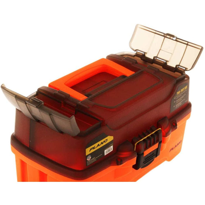 Plano 2-Tray Tackle Box w/Dual Top Access - Smoke Bright