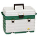 Plano 4-Drawer Tackle Box - Green Metallic/Silver - Tackle