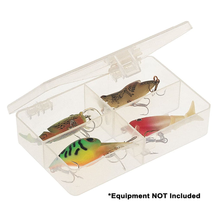 Plano Four-Compartment Tackle Organizer - Clear - Tackle