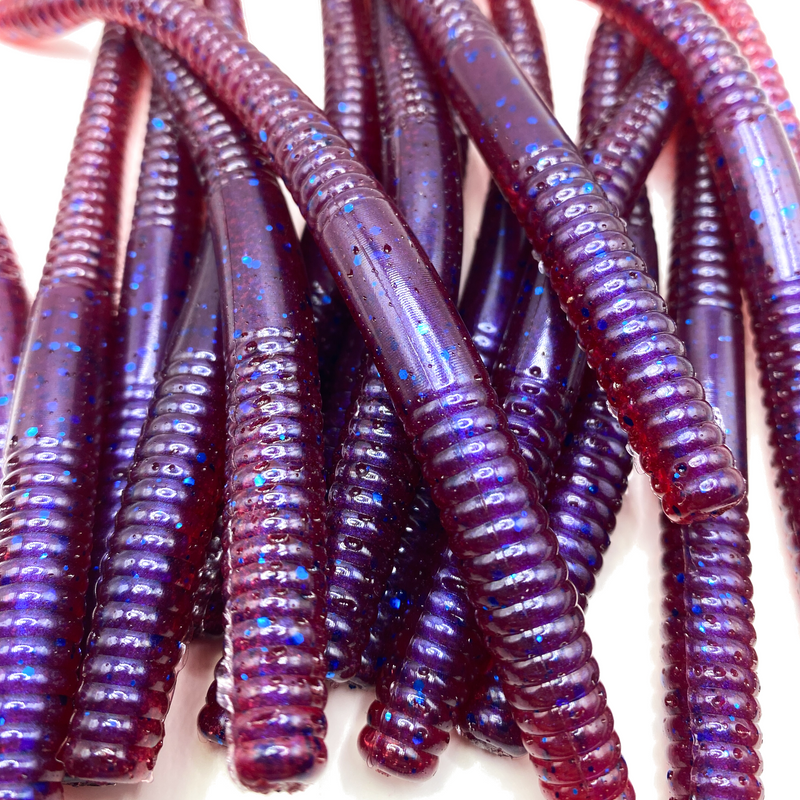 6" Finesse Worm | Plum