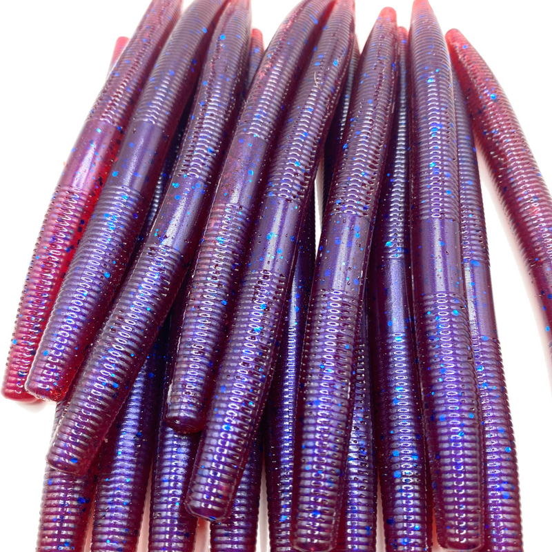 5" Stick Worm | Plum