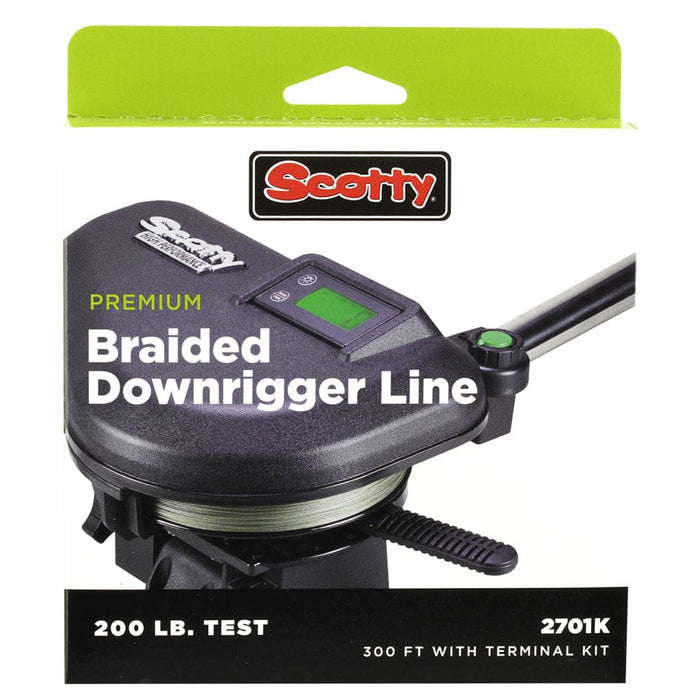 Scotty Premium Power Braid Downrigger Line - 300ft of 200lb