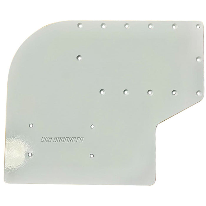 Sea Brackets Large Offset Trolling Motor Plate f/Garmins