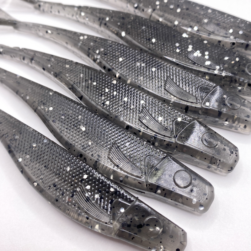 5" Jerk Minnow | Smoke Shad